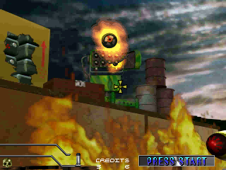 Maximum Force screenshot 4 for Sega Saturn